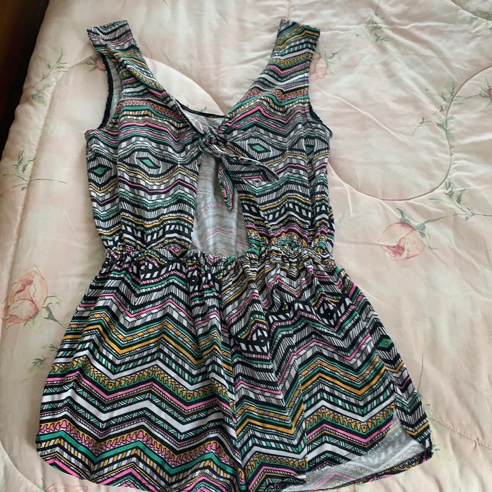 Cute bohemian romper!